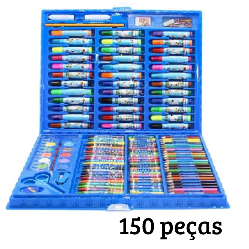 Kit de Desenho e Pintura Infantil