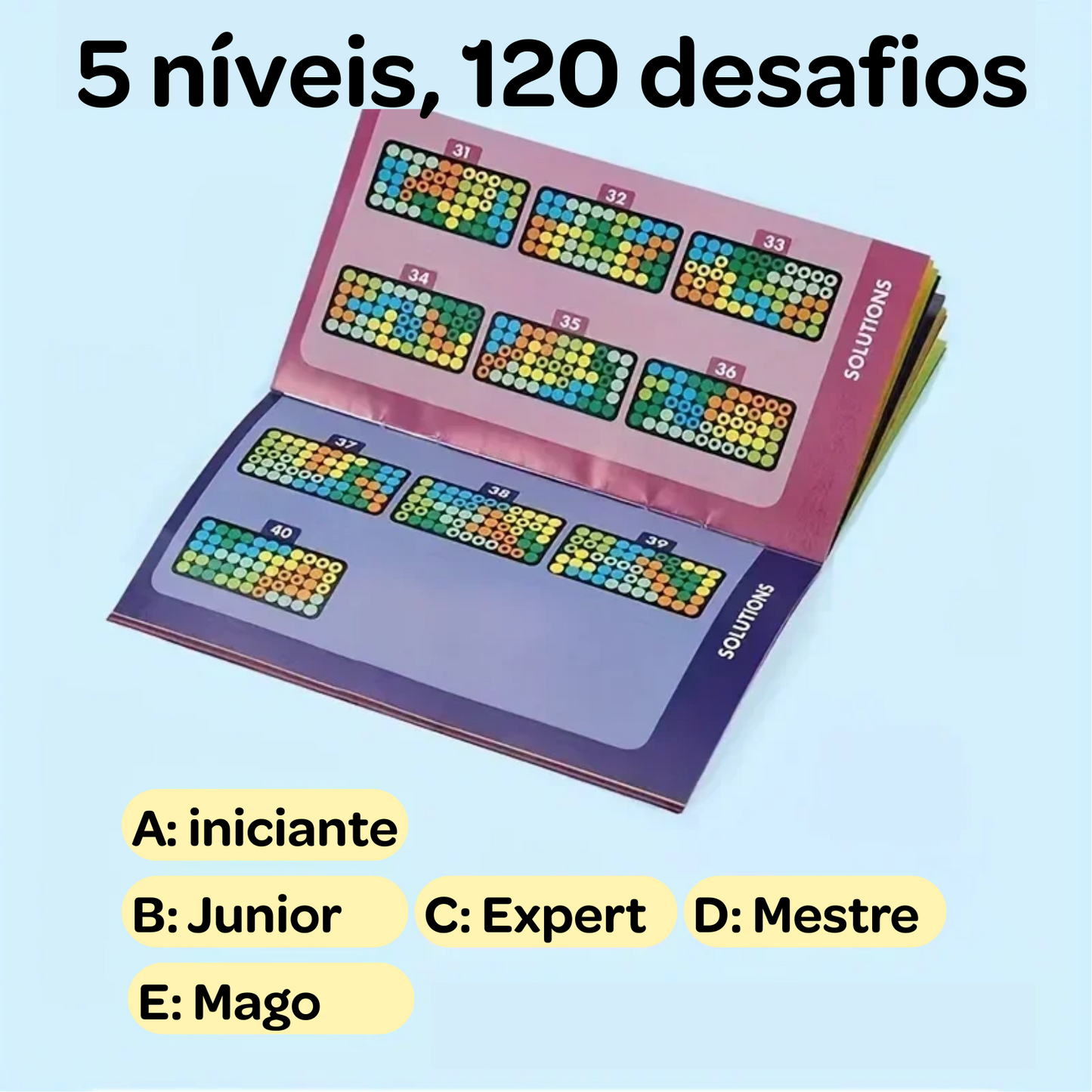 Quebra-Cabeça 3D IQ Puzzler Pro