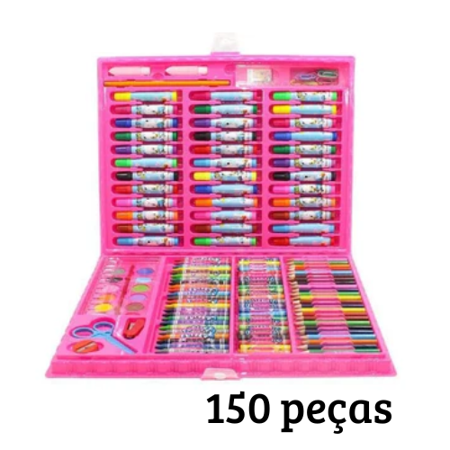 Kit de Desenho e Pintura Infantil