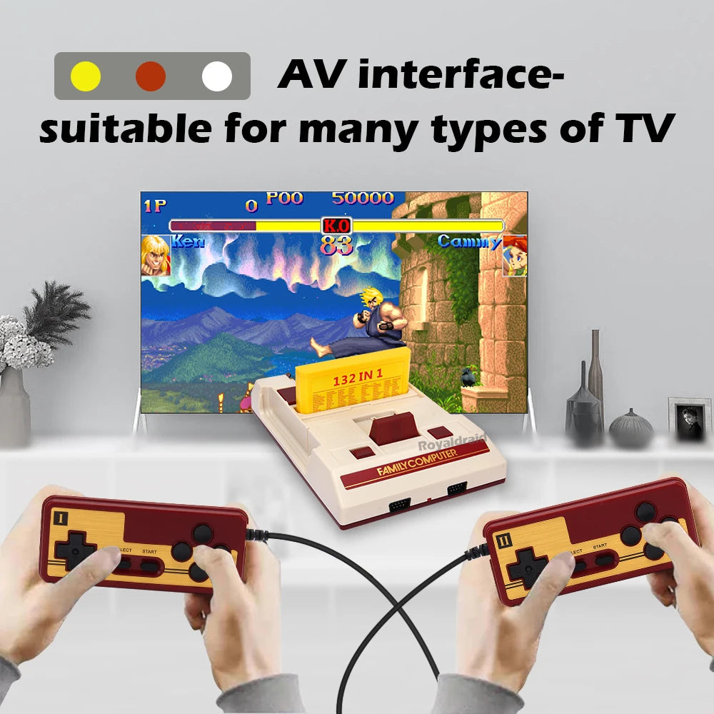 FC Retro - Console de Videogame de 8 bits