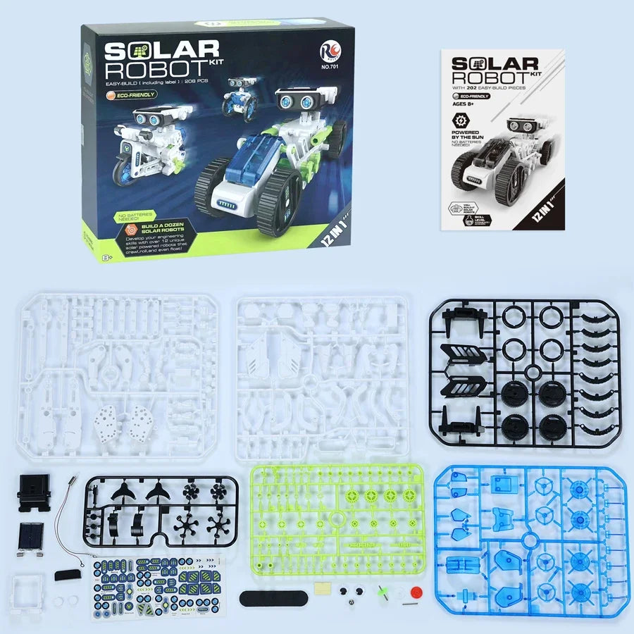 Kit Robô Solar 12 em 1