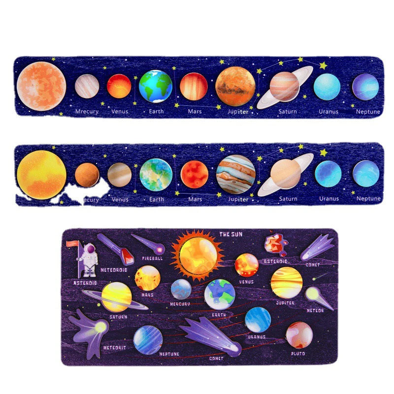 Quebra-Cabeça Planetário Montessori