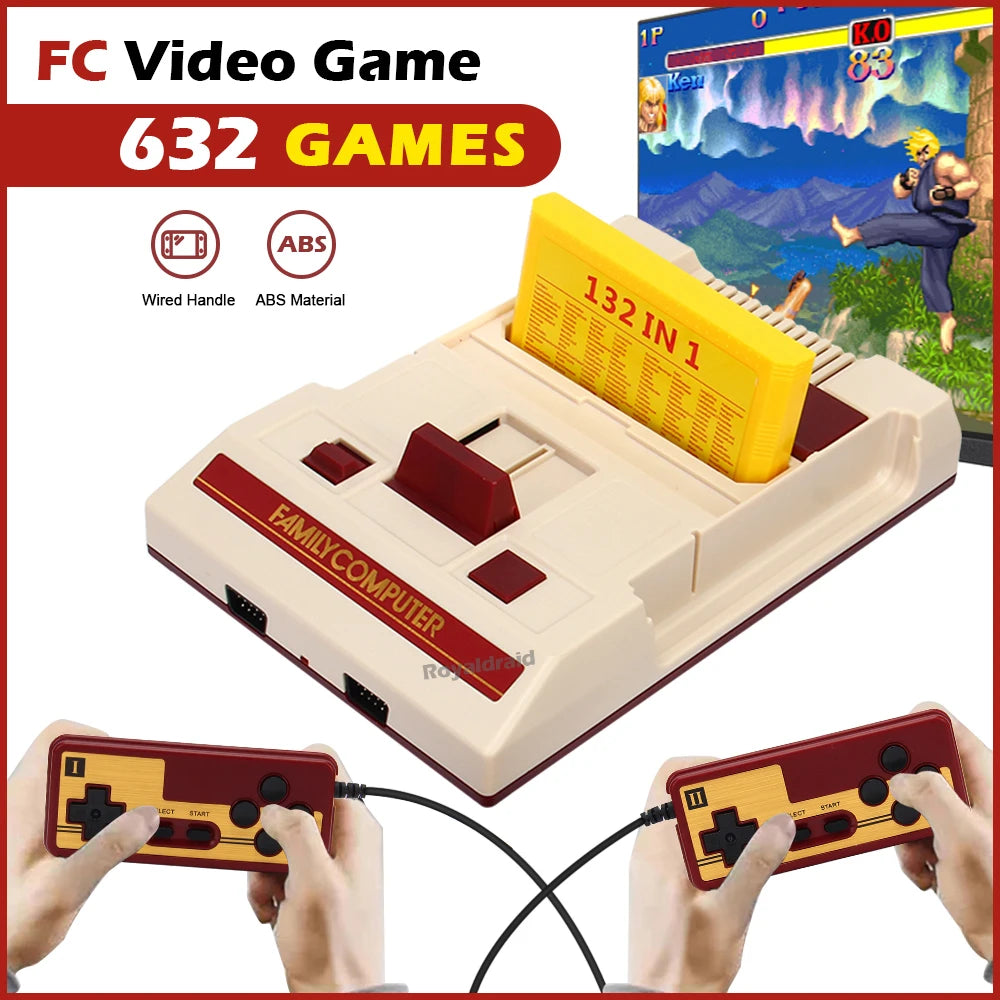 FC Retro - Console de Videogame de 8 bits
