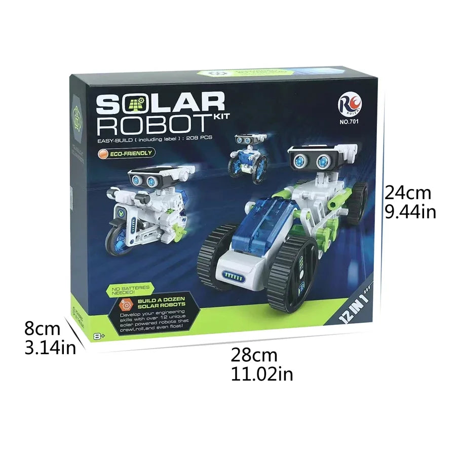 Kit Robô Solar 12 em 1
