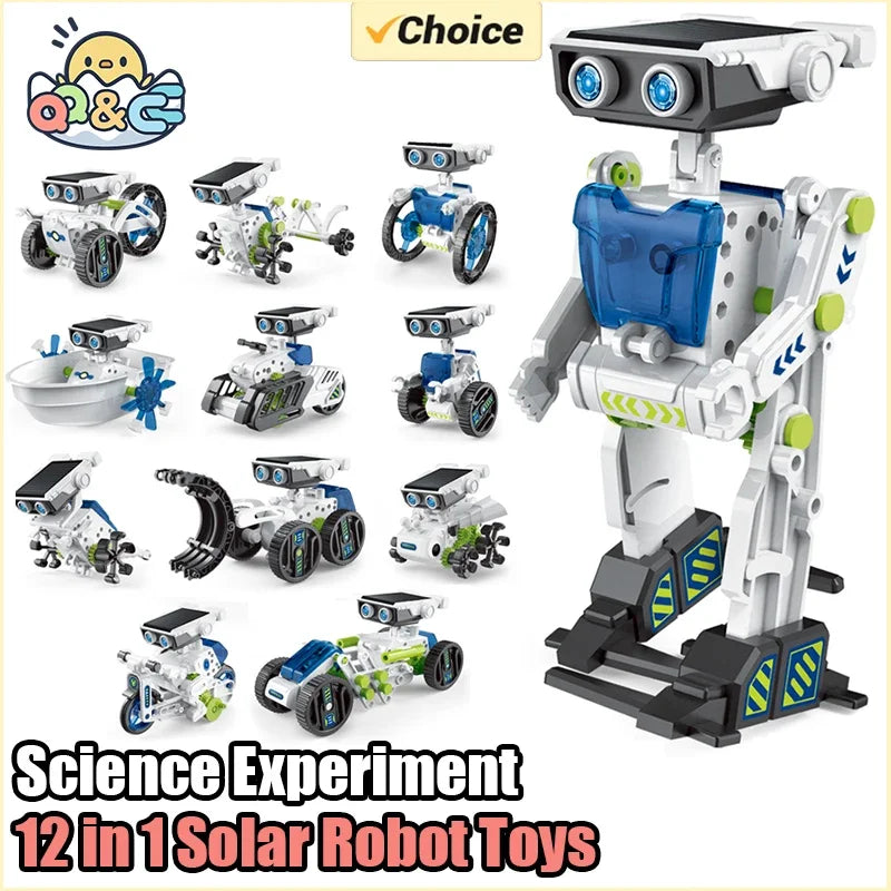 Kit Robô Solar 12 em 1