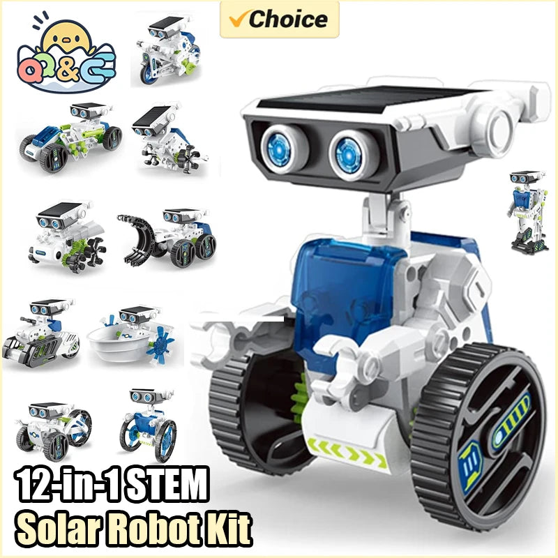 Kit Robô Solar 12 em 1