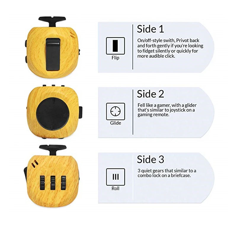 Cubo de Inquietação 6 Lados