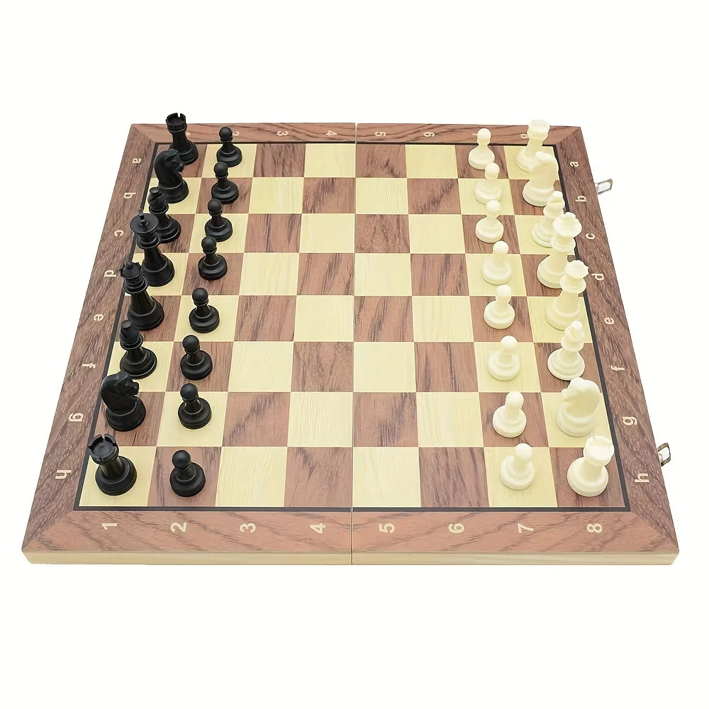 Jogo de Xadrez Magnético Dobrável