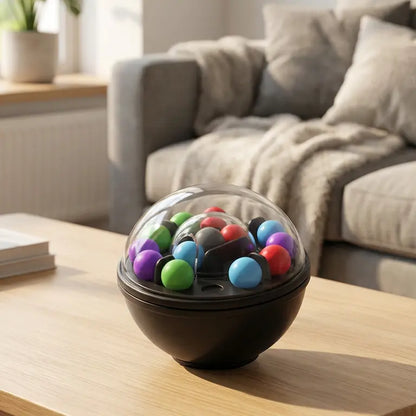 Bola de Quebra-Cabeça de Contas Mágicas Giratórias Inteligentes Golfinho Xadrez