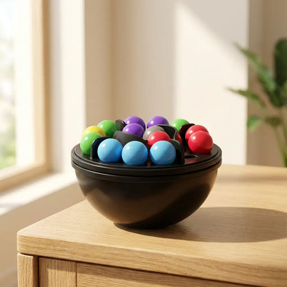 Bola de Quebra-Cabeça de Contas Mágicas Giratórias Inteligentes Golfinho Xadrez