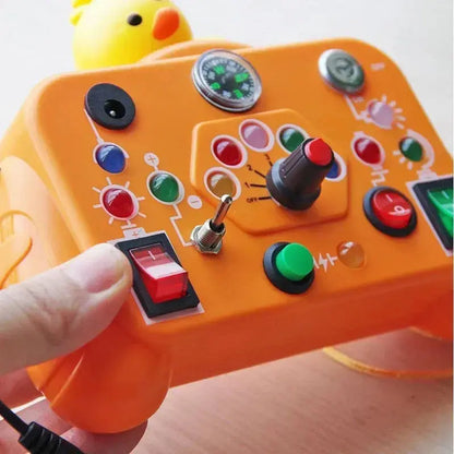Kit Científico de Circuito Elétrico DIY Educativo