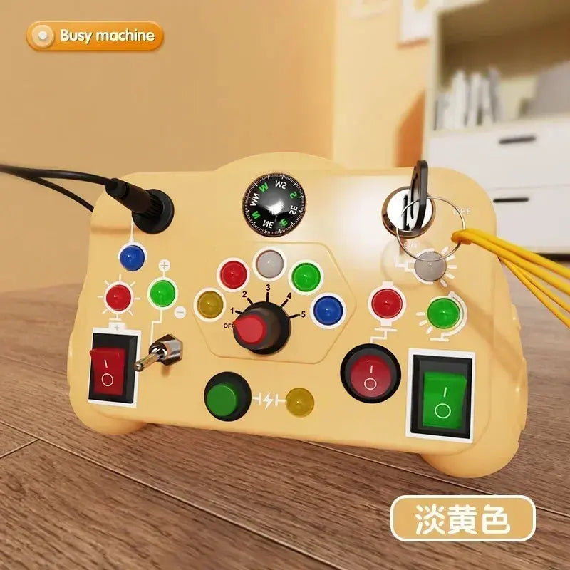 Kit Científico de Circuito Elétrico DIY Educativo