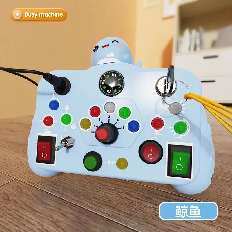 Kit Científico de Circuito Elétrico DIY Educativo