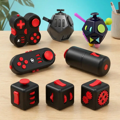 Kit de 8 Brinquedos Anti-Estresse Golfinho Xadrez