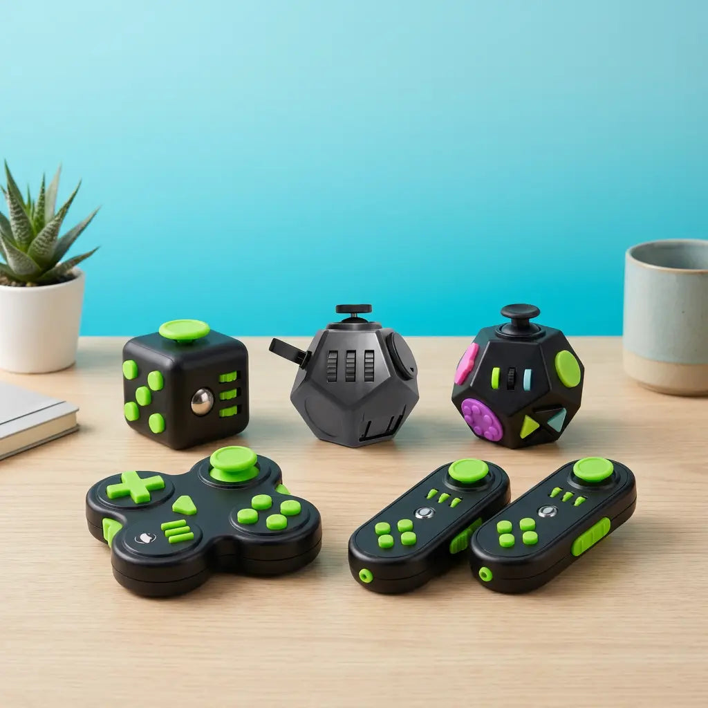 Kit de 8 Brinquedos Anti-Estresse Golfinho Xadrez