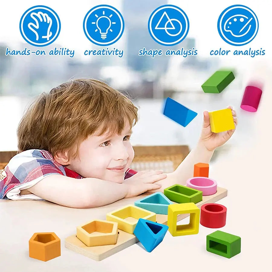 Puzzle de Equilíbrio e Empilhamento Interativo