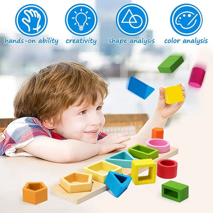 Puzzle de Equilíbrio e Empilhamento Interativo