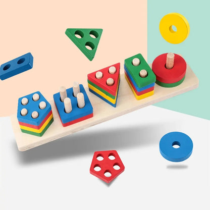 Puzzle de Equilíbrio e Empilhamento Interativo