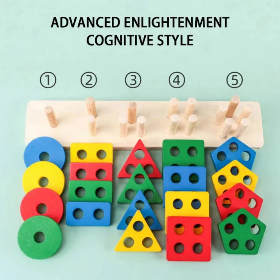 Puzzle de Equilíbrio e Empilhamento Interativo