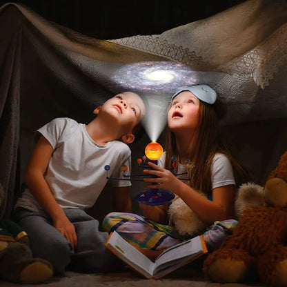 Projetor Planetário Educativo Solar Explorer - Golfinho Xadrez