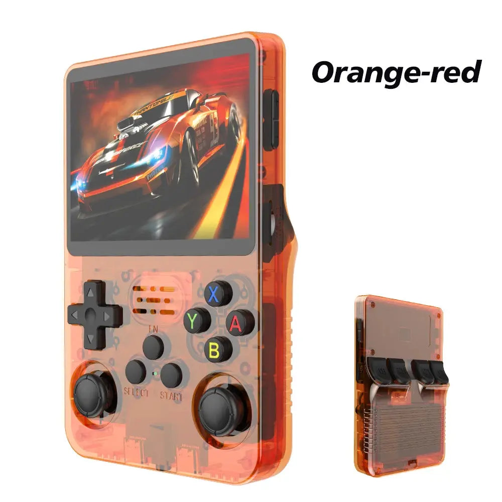 R36S Console de Videogame Portátil Retro - Golfinho Xadrez