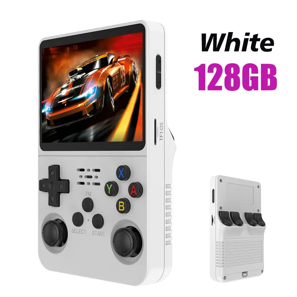 R36S Console de Videogame Portátil Retro - Golfinho Xadrez