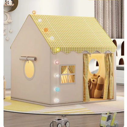 Tenda Infantil Castelo de Princesa com Estrutura Sólida