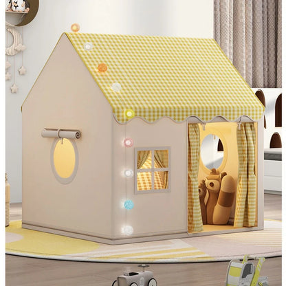Tenda Infantil Castelo de Princesa com Estrutura Sólida