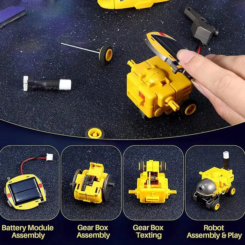 Kit de Engenharia Robótica Solar 6 em 1 Educativo