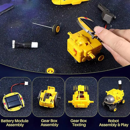 Kit de Engenharia Robótica Solar 6 em 1 Educativo