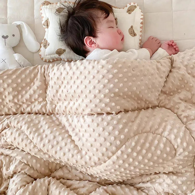 Edredom Sensorial de Inverno Estilo Coreano para Bebês