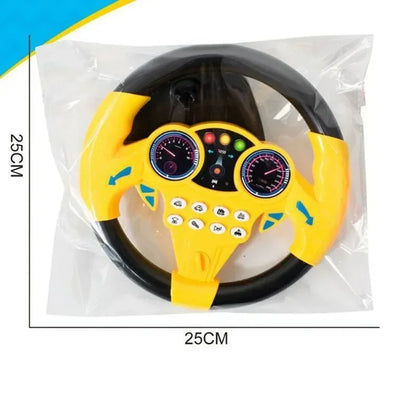 Simulador de Volante Sensorial com Sons e Luzes