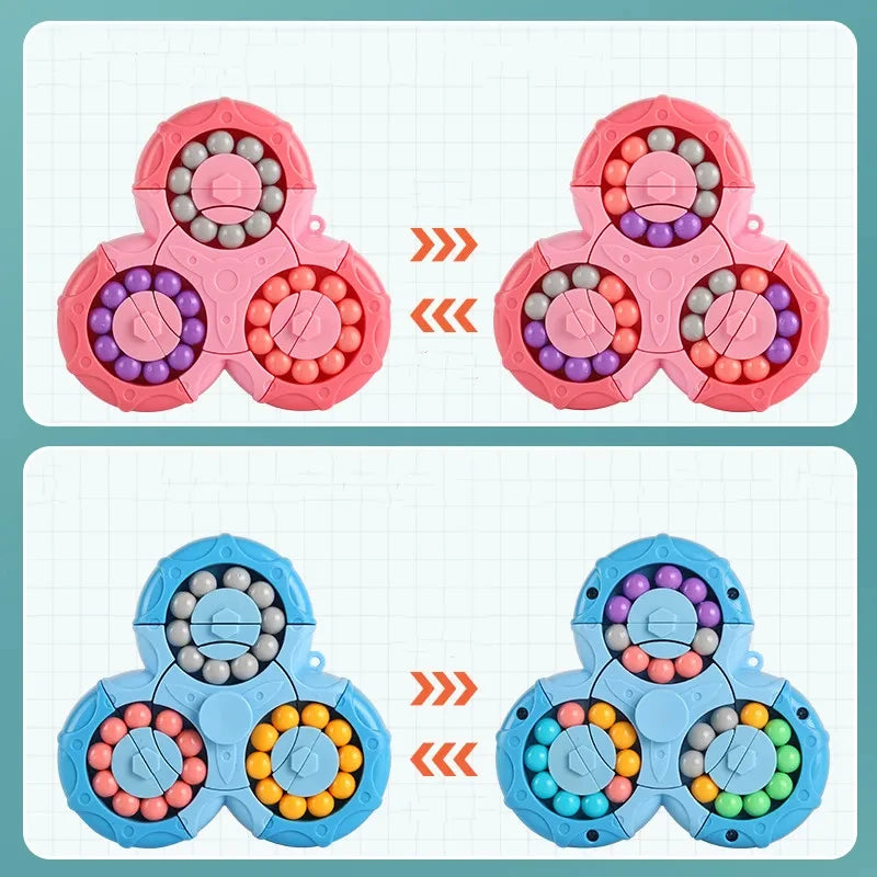 Disco de Inteligência e Giroscópio Educativo Seis Lados