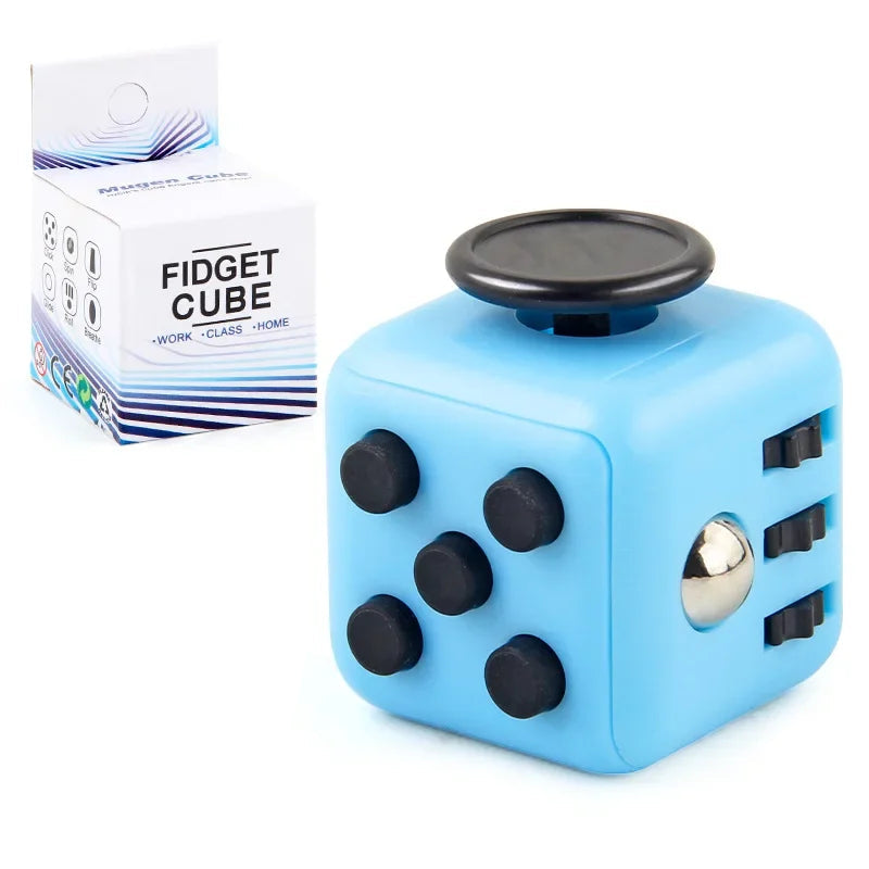 Cubo Fidget Antiestresse de Compressão Sensorial