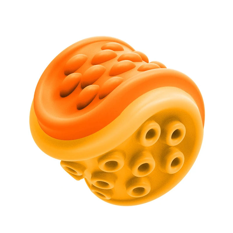 Pedra Sensorial de Silicone Texturizada Dupla Face