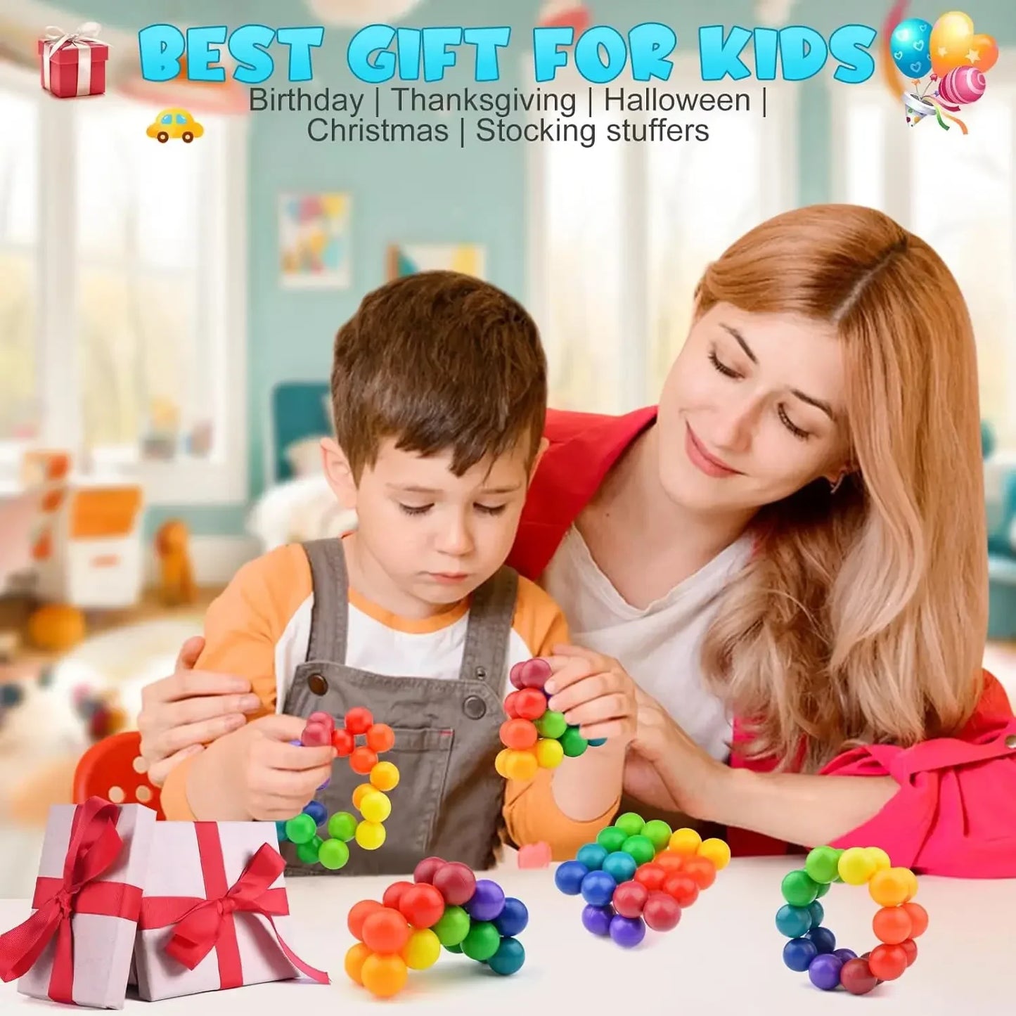 Esfera Fidget Sensorial para Autismo e TDAH