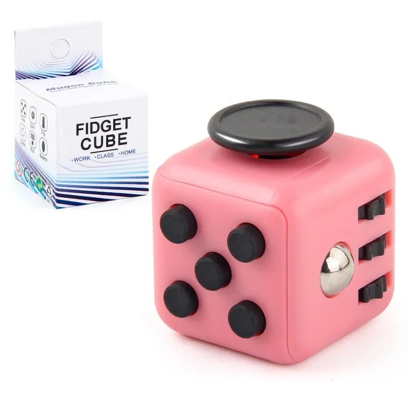 Cubo Fidget Antiestresse de Compressão Sensorial