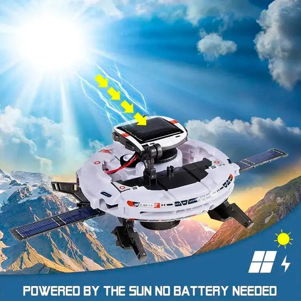 Kit de Engenharia Robótica Solar 6 em 1 Educativo