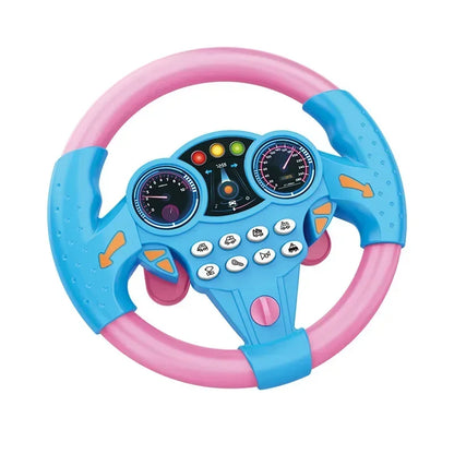 Simulador de Volante Sensorial com Sons e Luzes