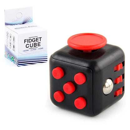 Cubo Fidget Antiestresse de Compressão Sensorial