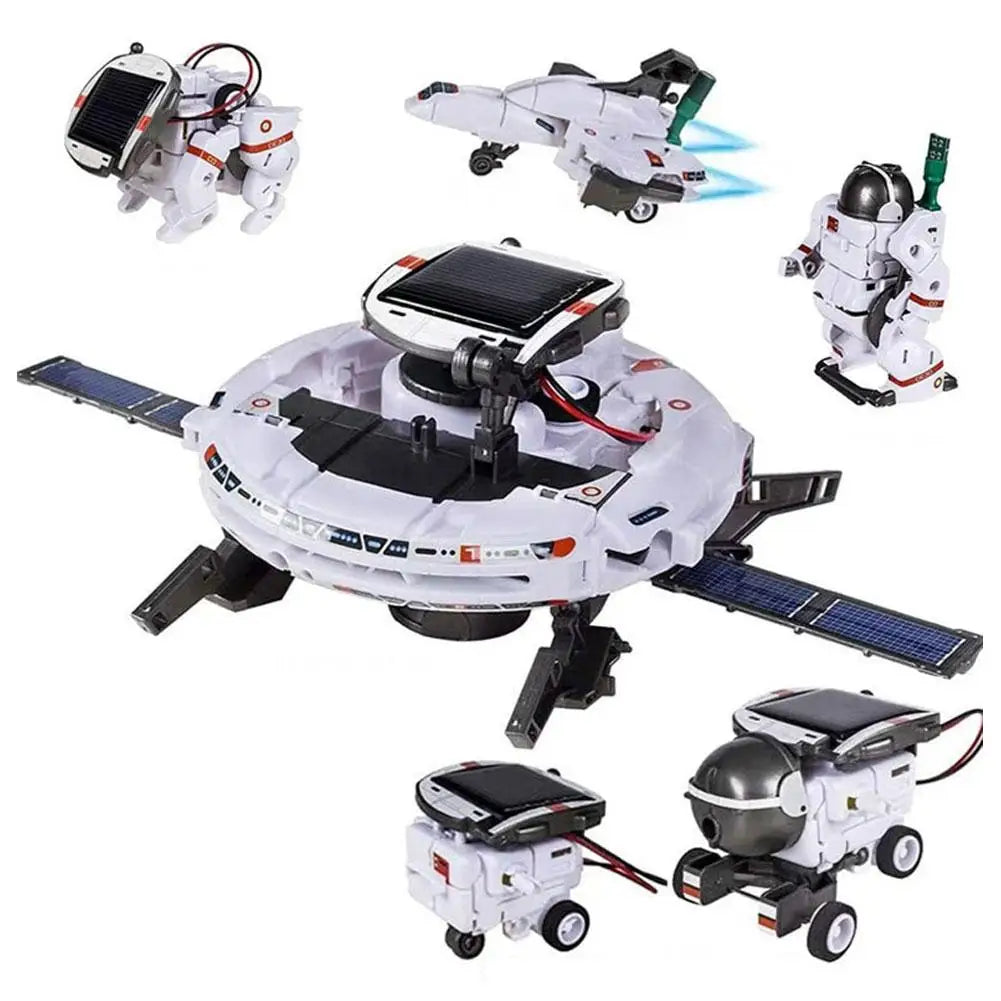 Kit de Engenharia Robótica Solar 6 em 1 Educativo