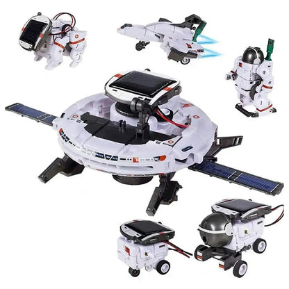 Kit de Engenharia Robótica Solar 6 em 1 Educativo