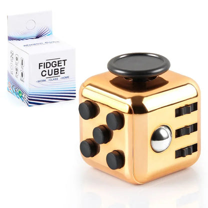 Cubo Fidget Antiestresse de Compressão Sensorial