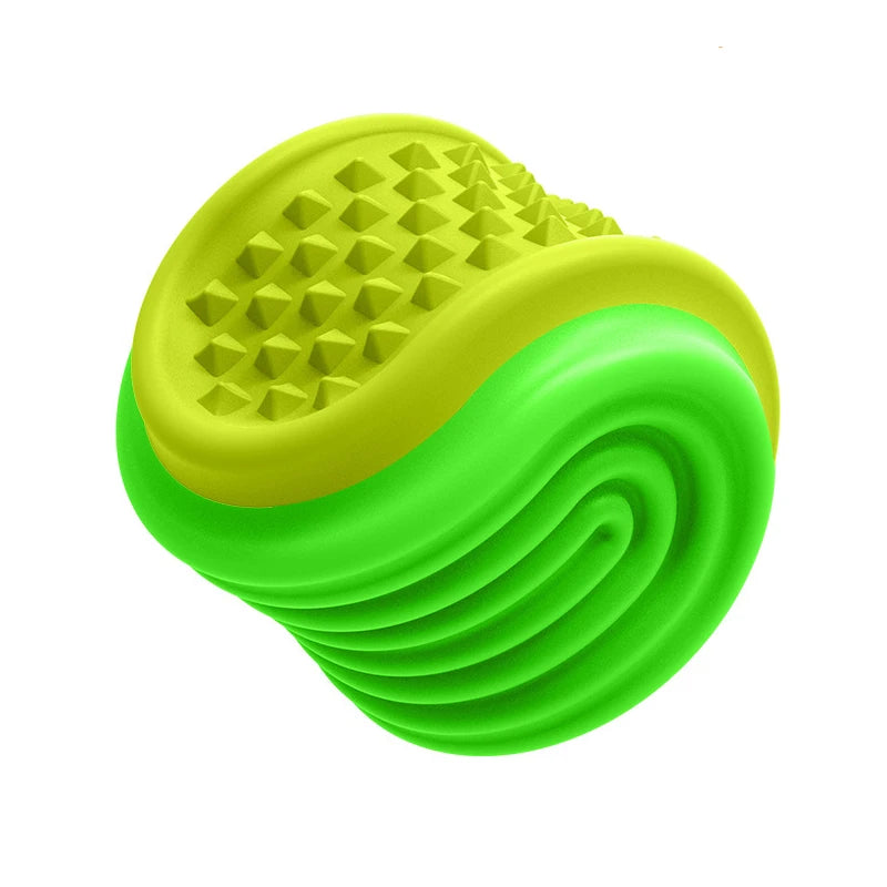 Pedra Sensorial de Silicone Texturizada Dupla Face