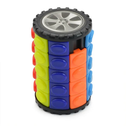 Cubo Mágico 3D Cilíndrico Torre de Milho
