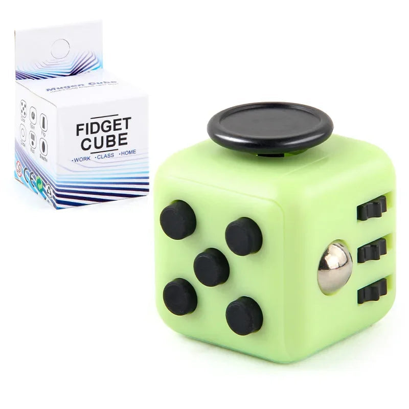 Cubo Fidget Antiestresse de Compressão Sensorial