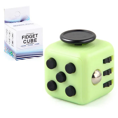 Cubo Fidget Antiestresse de Compressão Sensorial