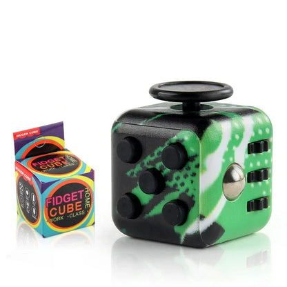 Cubo Fidget Antiestresse de Compressão Sensorial