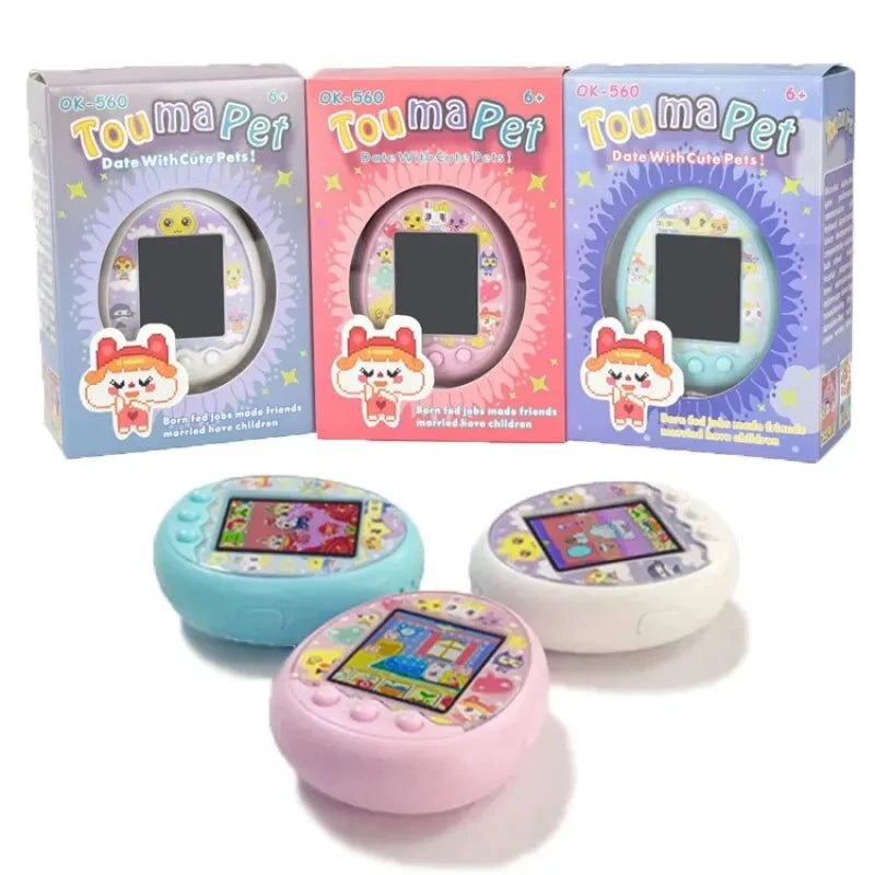 Tamagotchi Eletrônico com Tela Colorida Interativa