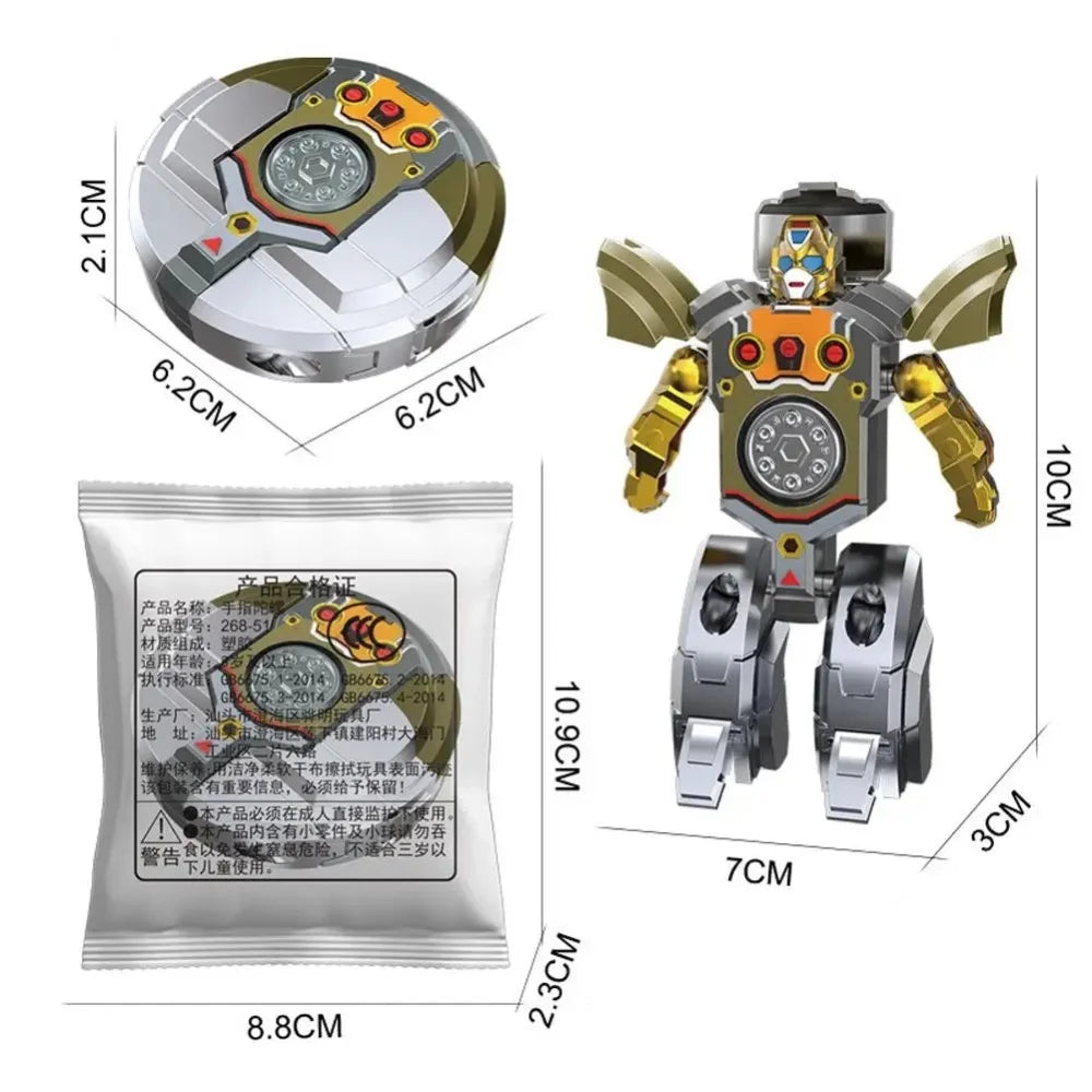 Robô de Deformação e Giroscópio Sensorial 360